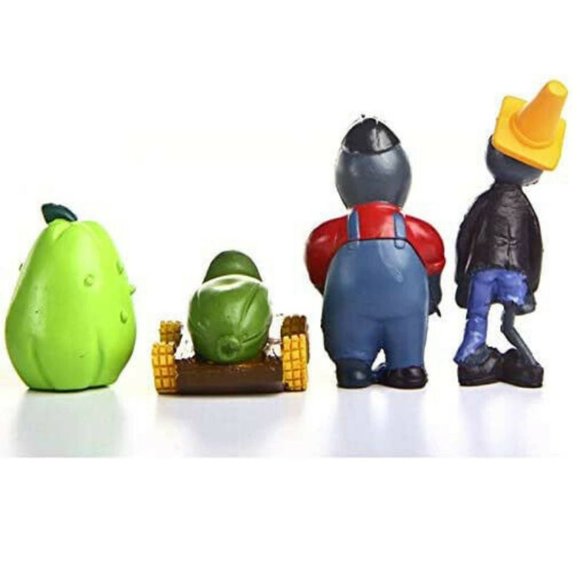 Plants vs. Zombies Action figures, Decor Halloween Party- 8pcs -Horror figurines - Picture 8 of 8